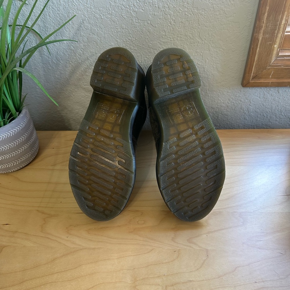 Dr. Martens Dark Brown Leather Ankle Boots - Picture 4 of 5